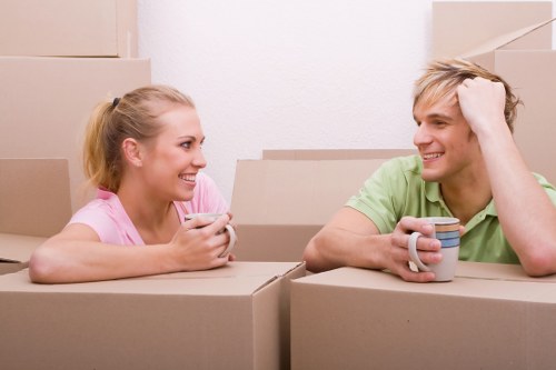 Removal team planning a flat move in Swiss Cottage