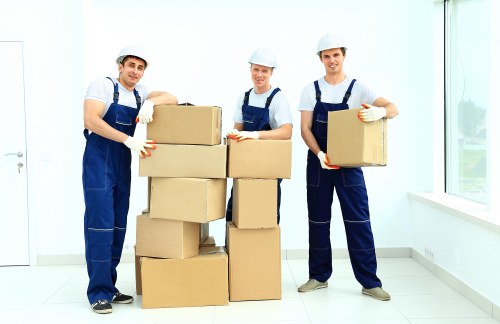 Packing and loading preparations for a moving truck service in Swiss Cottage