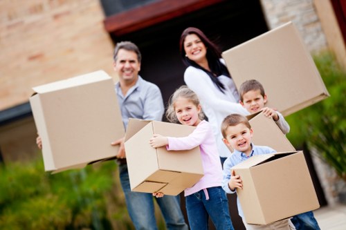 Packing and furniture moving service for a flat in Swiss Cottage