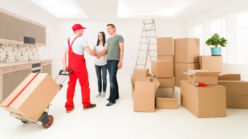 Protected transaction workflow for Man And A Van Swiss Cottage