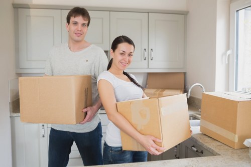 Online card payment and encryption concept for Swiss Cottage removals