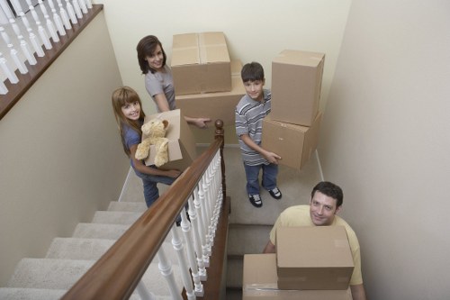 Local van service helping with a small move in Swiss Cottage